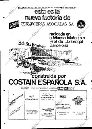 ABC MADRID 18-11-1967 página 114