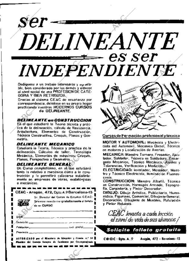 ABC MADRID 18-11-1967 página 46