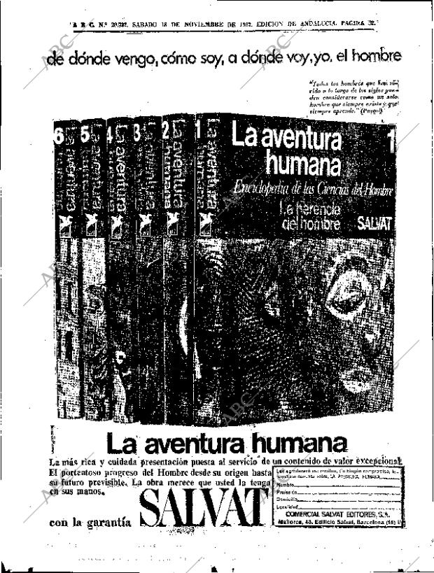 ABC SEVILLA 18-11-1967 página 48
