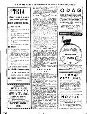 ABC SEVILLA 18-11-1967 página 72