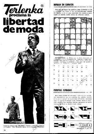 BLANCO Y NEGRO MADRID 18-11-1967 página 16