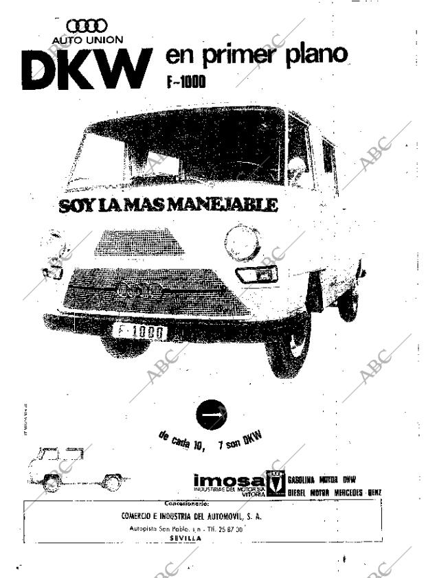 ABC SEVILLA 21-11-1967 página 16