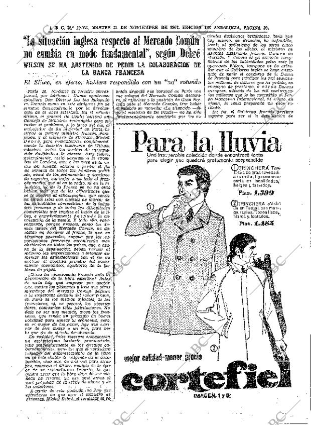 ABC SEVILLA 21-11-1967 página 39