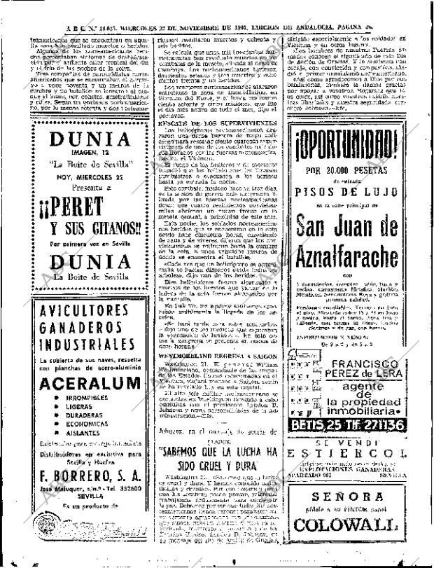 ABC SEVILLA 22-11-1967 página 32