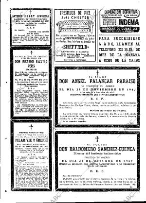 ABC MADRID 24-11-1967 página 114