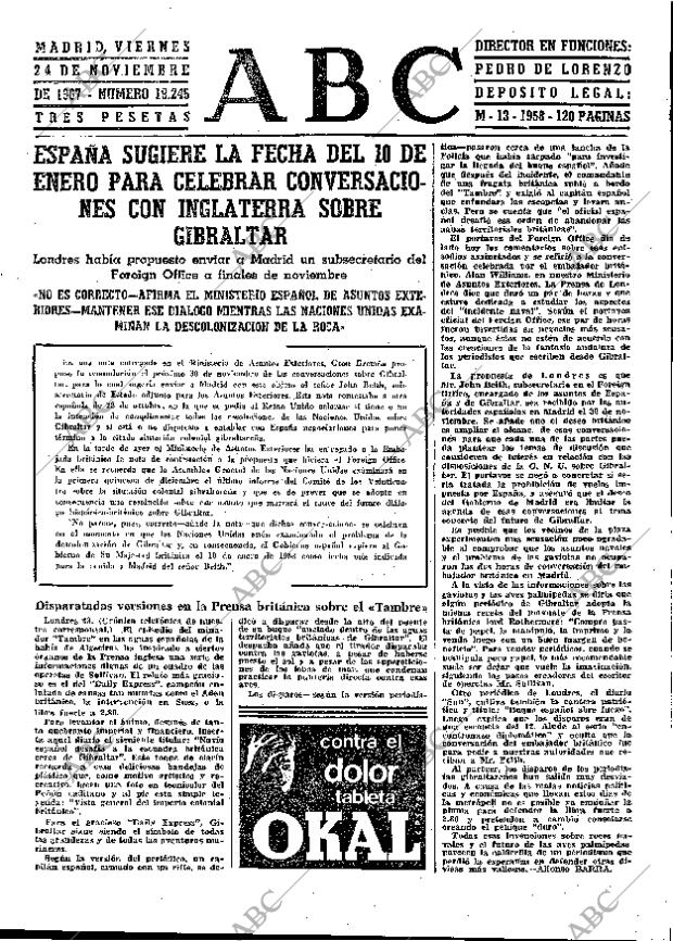 ABC MADRID 24-11-1967 página 55