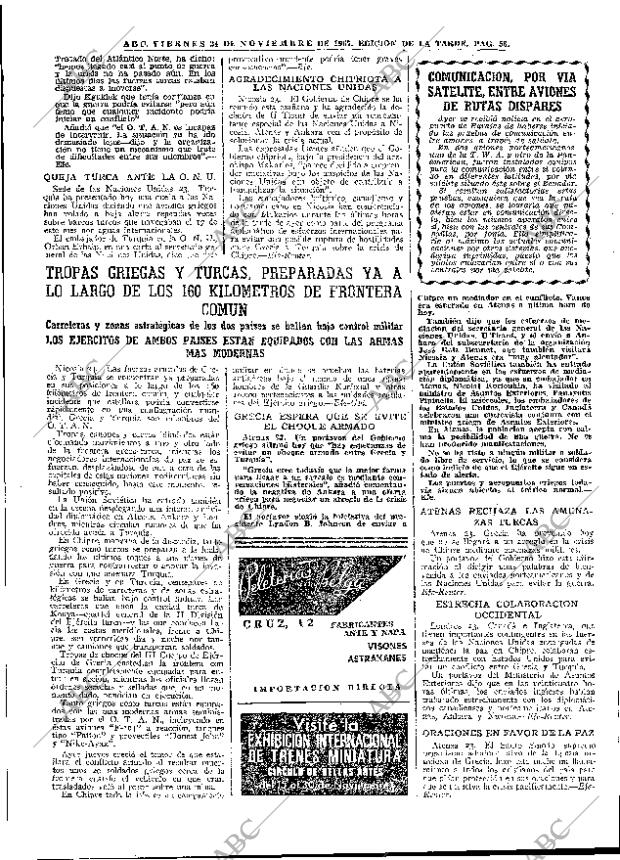 ABC MADRID 24-11-1967 página 58