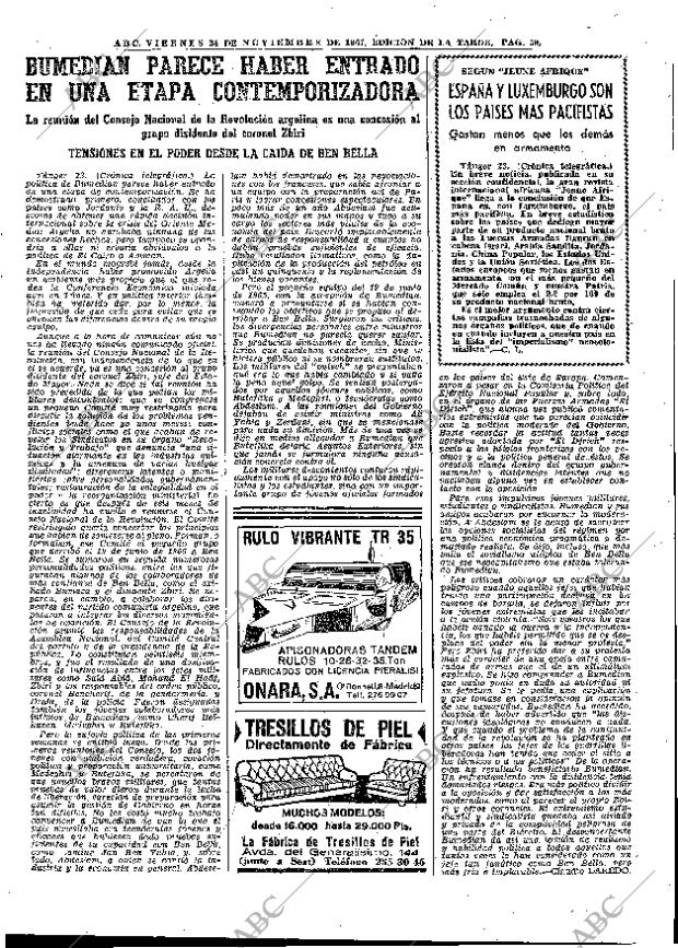 ABC MADRID 24-11-1967 página 59