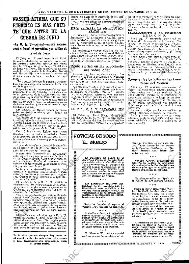 ABC MADRID 24-11-1967 página 60