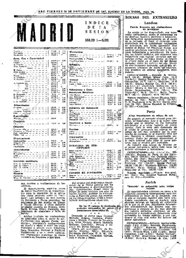 ABC MADRID 24-11-1967 página 93