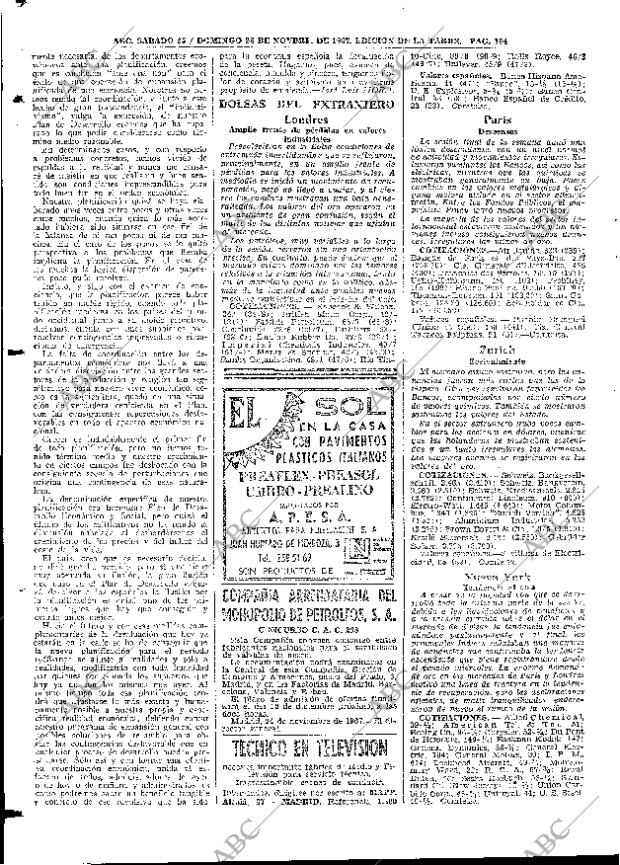 ABC MADRID 25-11-1967 página 104