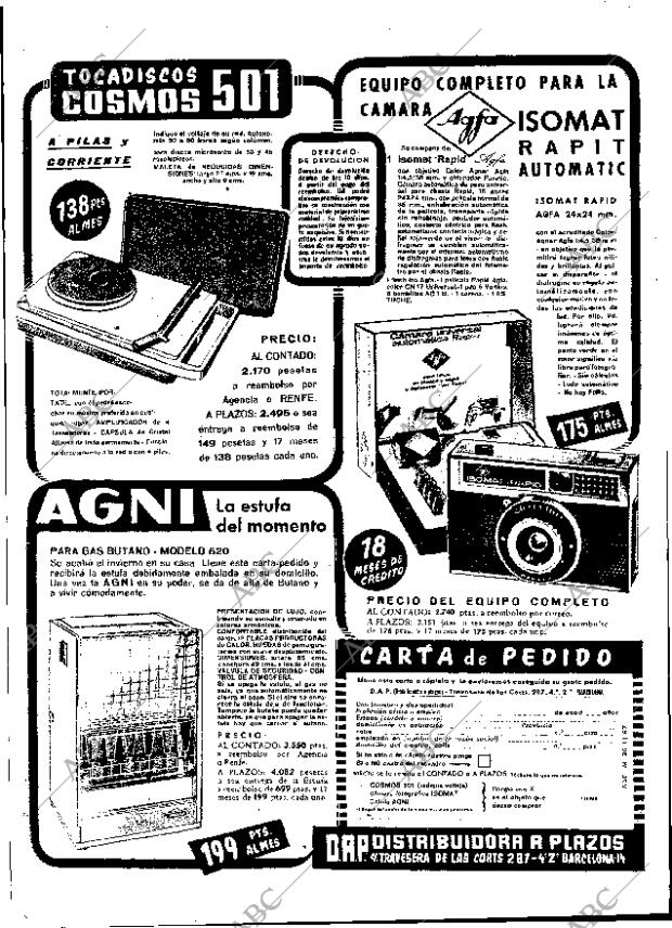 ABC MADRID 25-11-1967 página 38