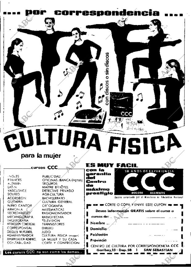 ABC MADRID 25-11-1967 página 42