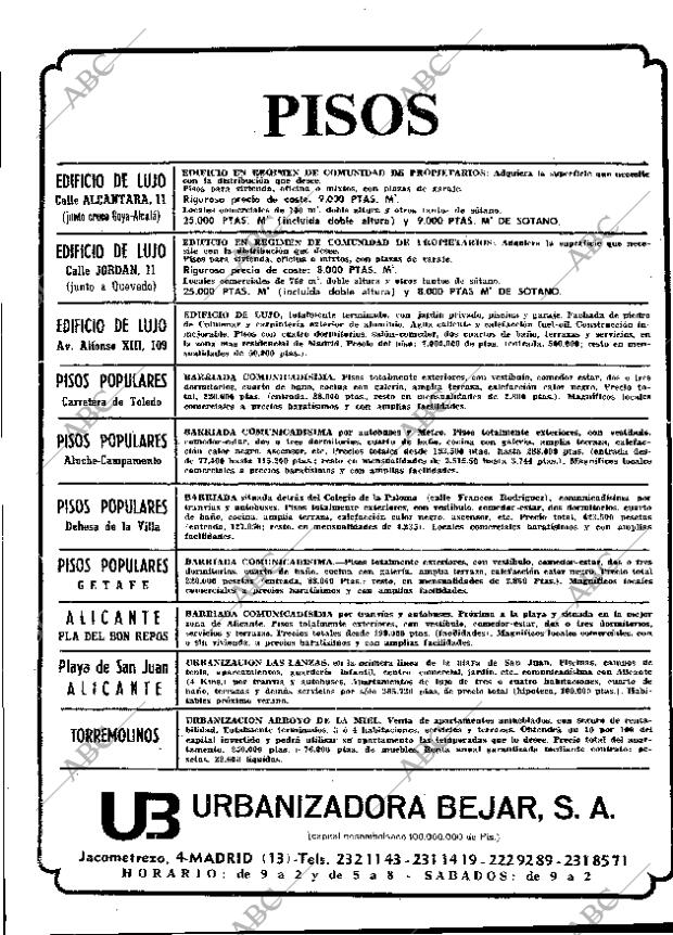 ABC MADRID 25-11-1967 página 48