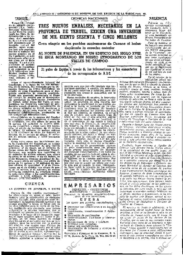 ABC MADRID 25-11-1967 página 83