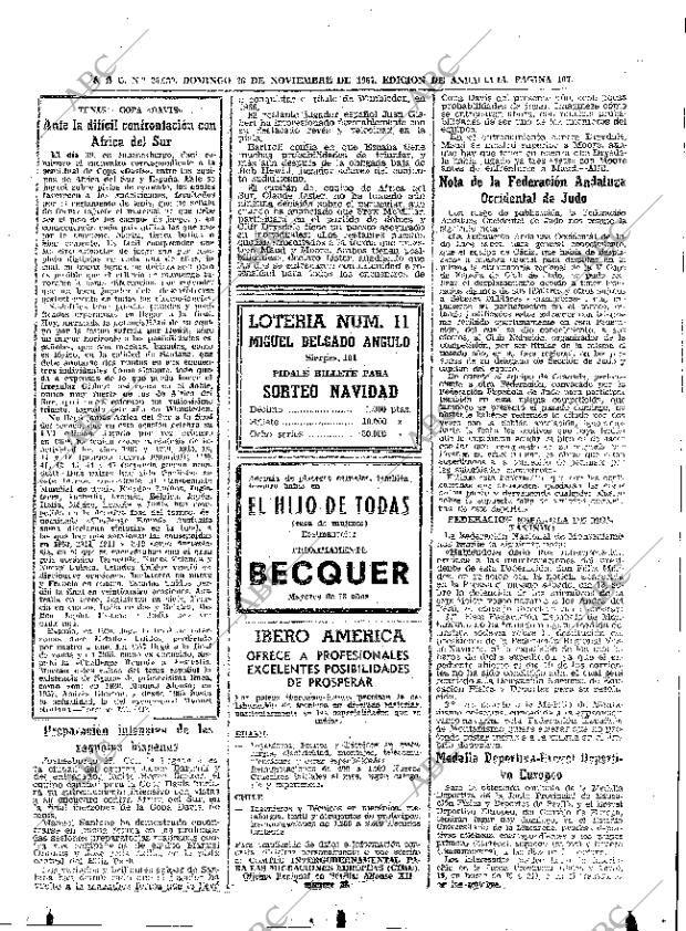 ABC SEVILLA 26-11-1967 página 105