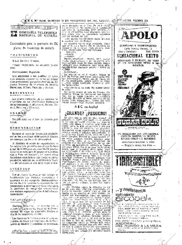 ABC SEVILLA 26-11-1967 página 112