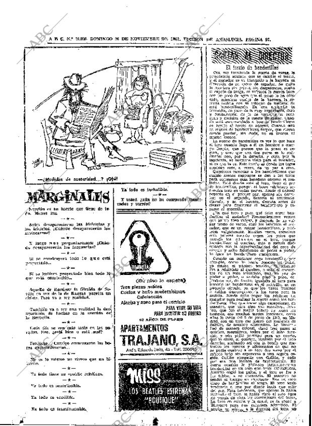 ABC SEVILLA 26-11-1967 página 95