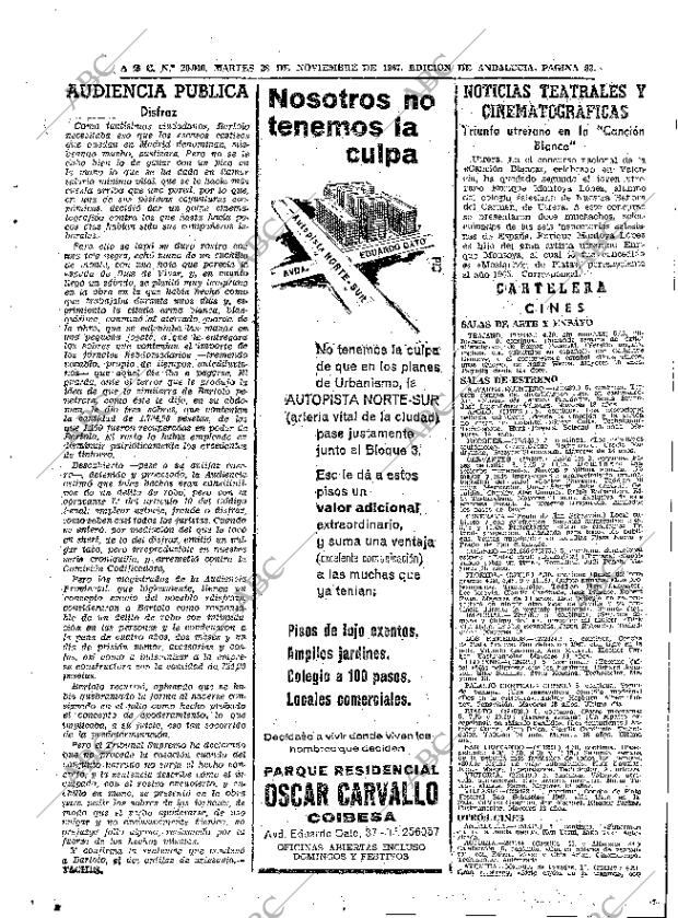 ABC SEVILLA 28-11-1967 página 83