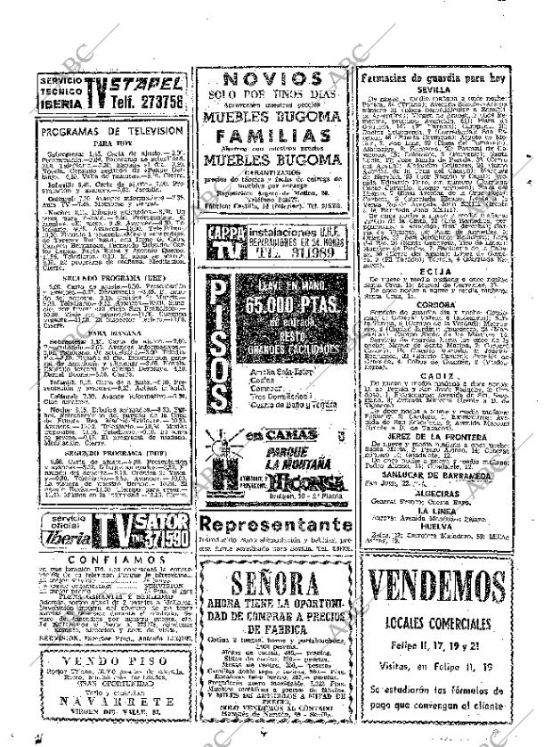 ABC SEVILLA 28-11-1967 página 98