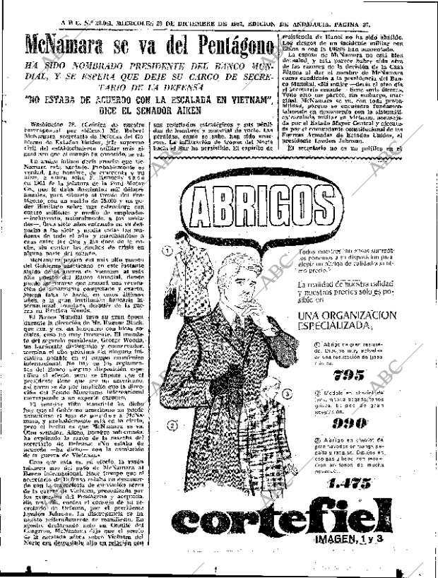 ABC SEVILLA 29-11-1967 página 37