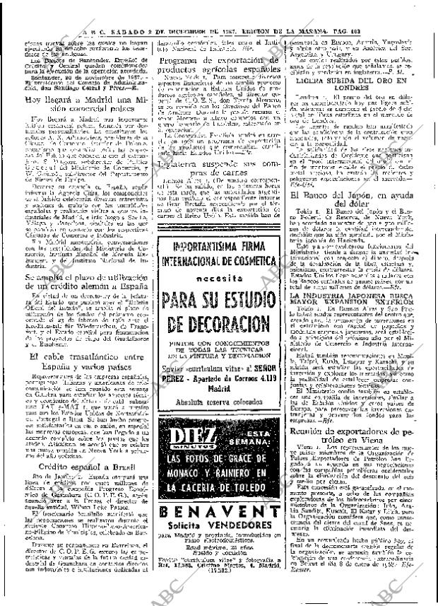 ABC MADRID 02-12-1967 página 103