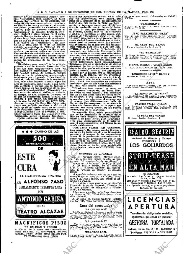 ABC MADRID 02-12-1967 página 116