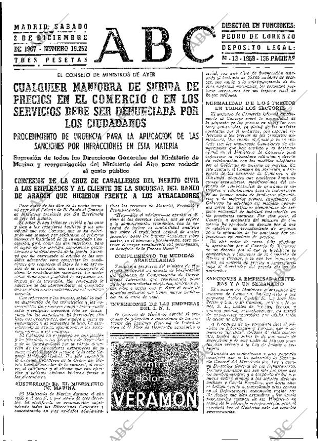 ABC MADRID 02-12-1967 página 55