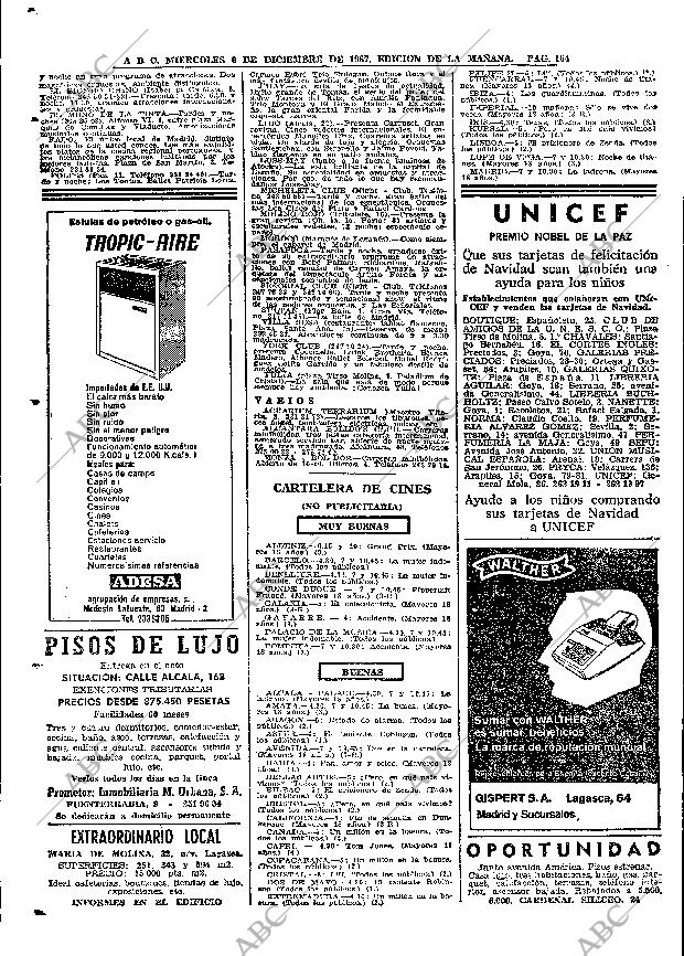 ABC MADRID 06-12-1967 página 104