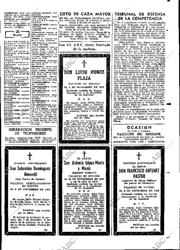 ABC MADRID 06-12-1967 página 121