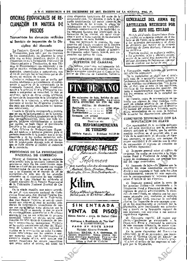 ABC MADRID 06-12-1967 página 57