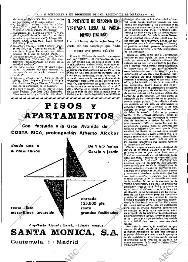 ABC MADRID 06-12-1967 página 83