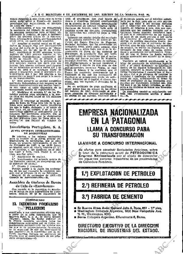 ABC MADRID 06-12-1967 página 91