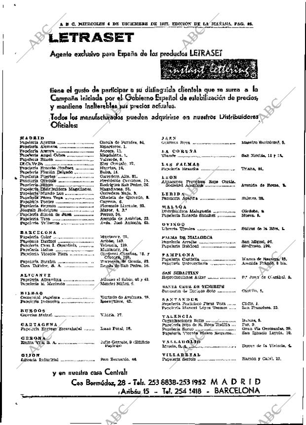 ABC MADRID 06-12-1967 página 92