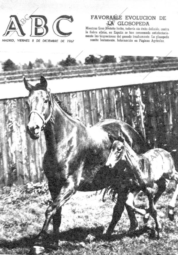 ABC MADRID 08-12-1967 página 1