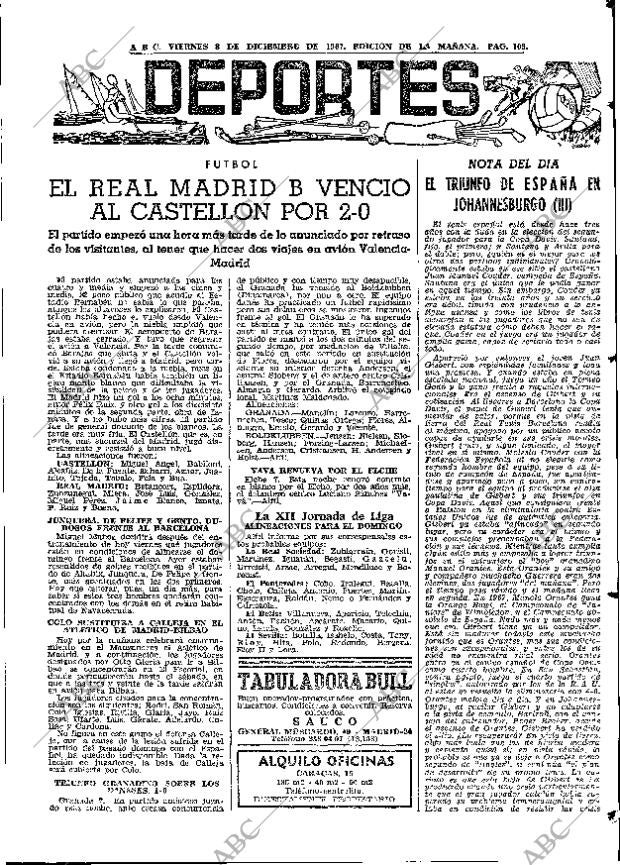 ABC MADRID 08-12-1967 página 105