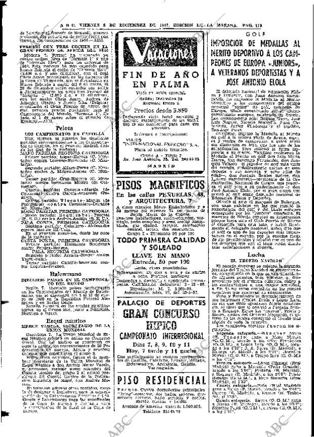 ABC MADRID 08-12-1967 página 110