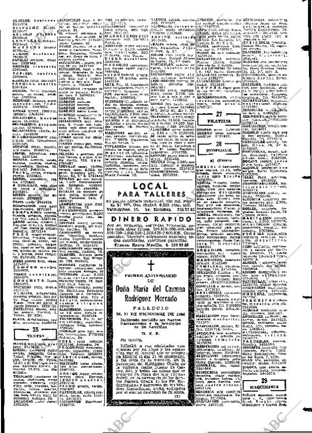 ABC MADRID 08-12-1967 página 129