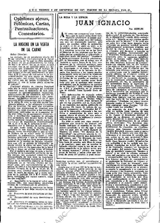 ABC MADRID 08-12-1967 página 57