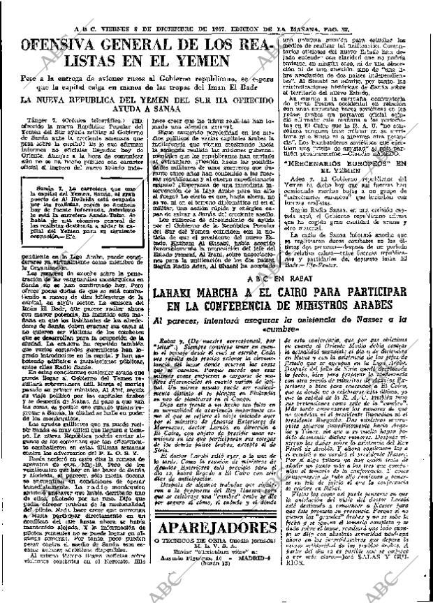 ABC MADRID 08-12-1967 página 58
