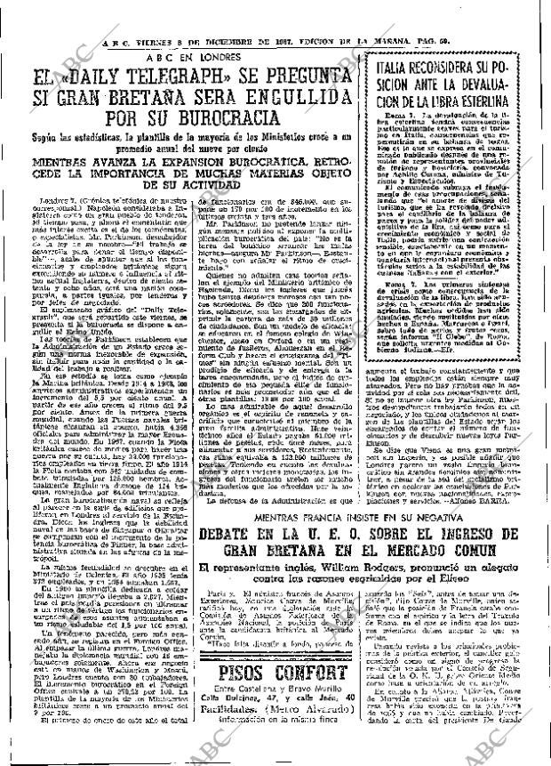 ABC MADRID 08-12-1967 página 59