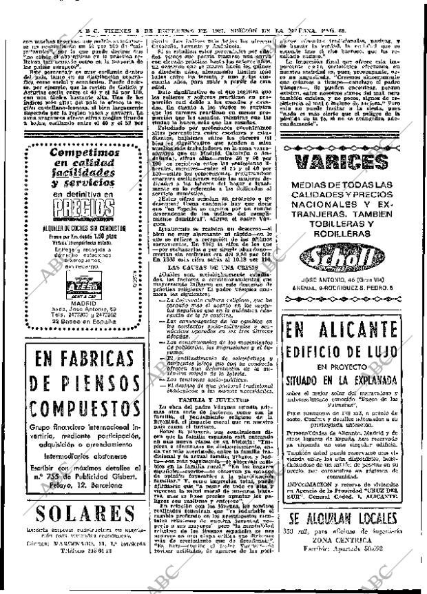 ABC MADRID 08-12-1967 página 66