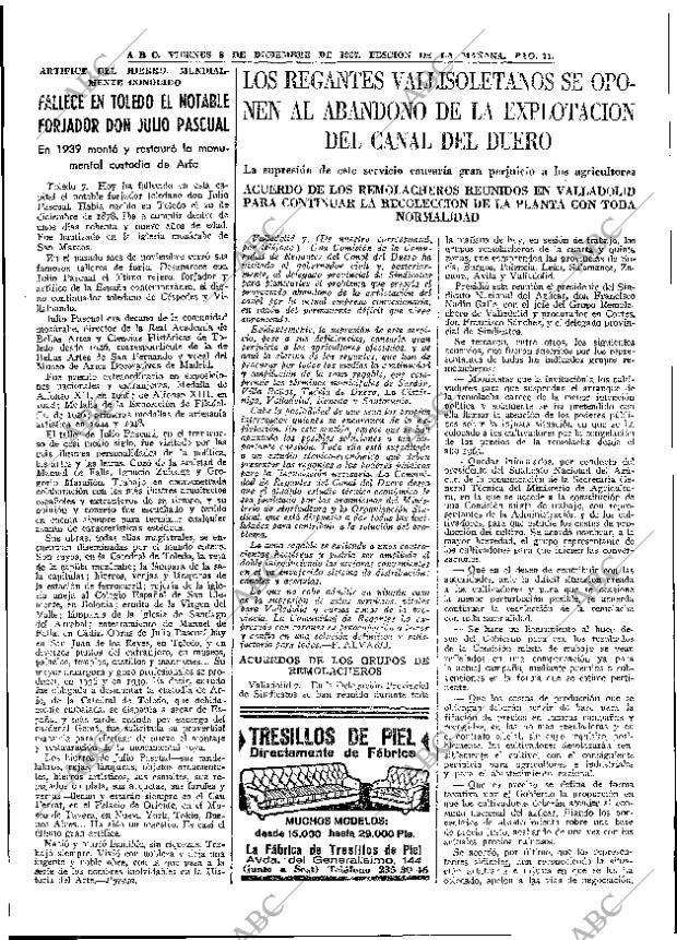 ABC MADRID 08-12-1967 página 71