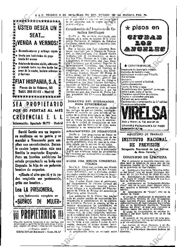 ABC MADRID 08-12-1967 página 72