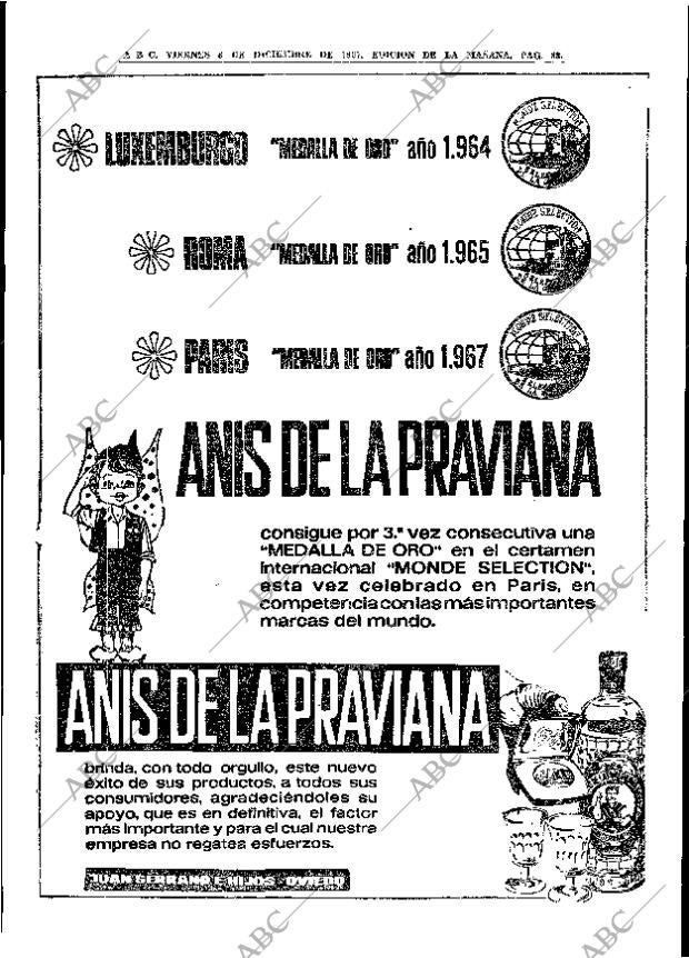 ABC MADRID 08-12-1967 página 88