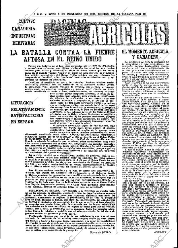 ABC MADRID 08-12-1967 página 92