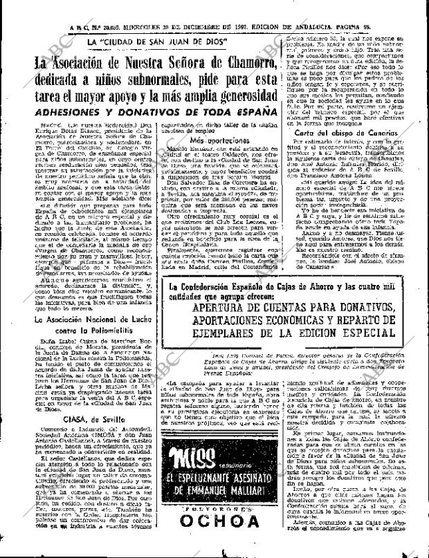 ABC SEVILLA 20-12-1967 página 55