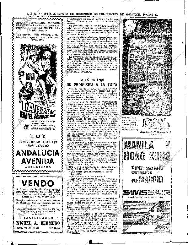 ABC SEVILLA 21-12-1967 página 50