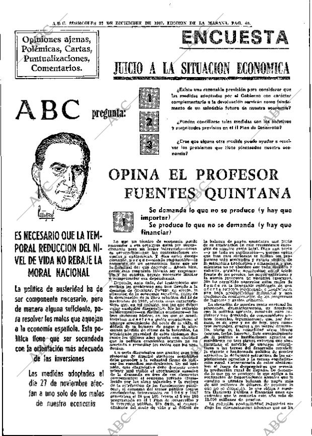 ABC MADRID 27-12-1967 página 40