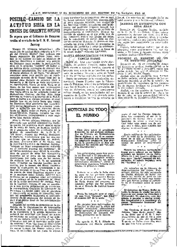 ABC MADRID 27-12-1967 página 44